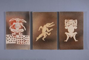 Rabbit, Crocodile, Standing Bull — Франсиско Толедо