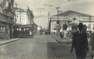 Francisco Glicério Street — Unidentified Artist, Harper's Weekly