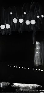 Hamburger Hafen In Der Nacht Des 22.7.2003 (harbour Of Hamburg In The Night Of 22.7.2003) — Christoph Von Weyhe