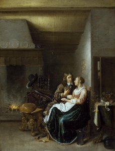 A Couple In An Interior — Jan Miense Molenaer
