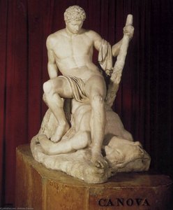 Theseus And The Minotaur — Antón Kanova