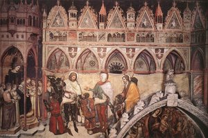 Virgin Being Worshipped — Altichiero Da Zevio