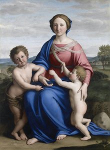 Virgin And Child With St. John — Đovani Batista Salvi