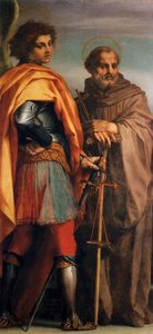 Santi Michele E Giovanni Gualberto — Andrea Del Sarto