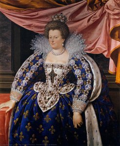 Portrait Of Marie De Médicis — Frans Pourbus Der Jüngere