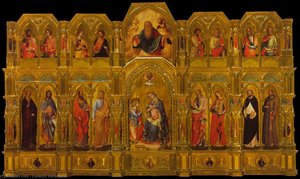 Lion Polyptych — Lorenzo Veneziano