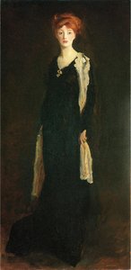 O In Black With Scarf (also Known As Marjorie Organ Henri) — Robert Henri