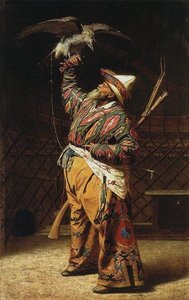 A Rich Kyrgyz Hunter With A Falcon — Vasily Vasilevich Vereshchagin