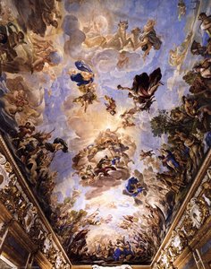 Deckenmalerei Der Galerie (detail) — Luca Giordano