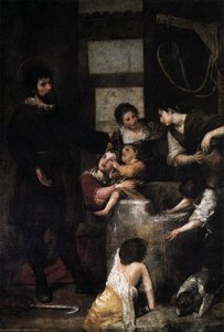 The Miracle At The Well — Alonso Cano