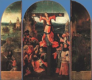 Saint Liberata Triptyque — Jérôme Bosch