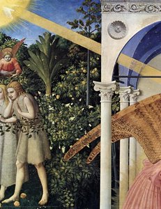 Bebådelsen (detalj) — Fra Angelico