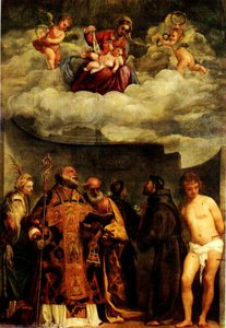 Madonna Of Frari, Ca Vatican Museum — Titian