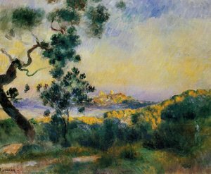 Vue D'antibes — Pierre-auguste Renoir