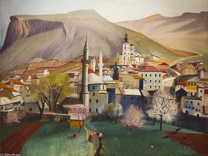 Springtime In Mostar — Tivadar Csontváry Kosztka