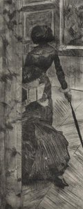 Mary Cassatt Al Louvre — Hilaire-germain-edgar Degas