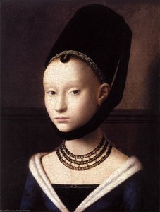 Portrait Of A Young Girl — Petrus Christus