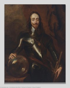 Ritratto Di Carlo I, Re D'inghilterra — Sir Anthony Van Dyck