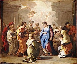 Le Mariage De La Vierge — Luca Giordano
