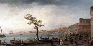 View Of Naples — Claude-joseph Vernet