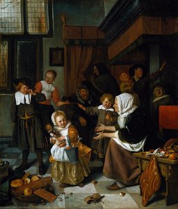 The Feast Of St. Nicholas — Jan Havickszoon Steen