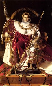 Napoleon I On His Imperial Throne-large — Jean-auguste-dominique Ingres