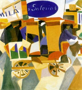 Streetcar ''la Catalana'' — Rafael Barradas