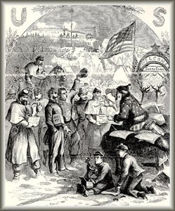 Angler's Camp Below Nevada Falls — Thomas Hill