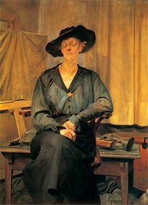 Portrait Of Wife — Jacek Malczewski