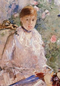Verano (también Conocida Como Joven Junto A Una Ventana) — Berthe Morisot