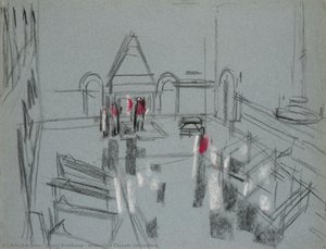 Armenian Church, Jerusalem — David Bomberg