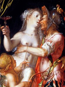 Aphrodite Ares And Eros Sun — Joachim Anthonisz Wtewael