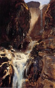 Vodopád — John Singer Sargent