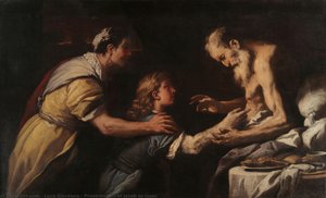 Presentation Of Jacob To Isaac — Luca Giordano
