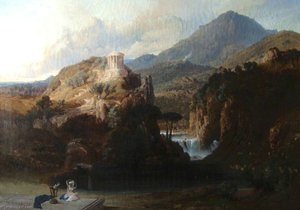 The Temple Of Vesta, Tivoli — Frederick Lee Bridell
