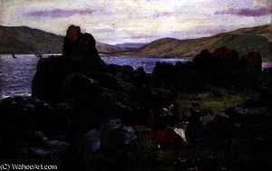 Miss Beath With Nelly And Tom — Samuel Bough