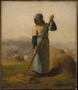 Woman With A Rake — Jean François Millet The Elder