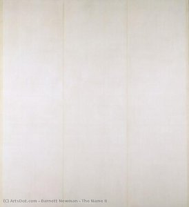 The Name Ii — Barnett Newman