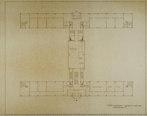 A.d.w. Main Building Ground Floor 1rst Working Design V.2 (academy Of Sciences, Floor Plan) — Franz Ehrlich