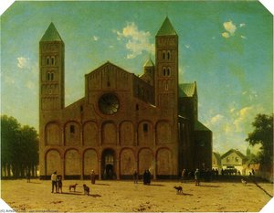 St. Mary's Church At Utrecht — Jan Weissenbruch