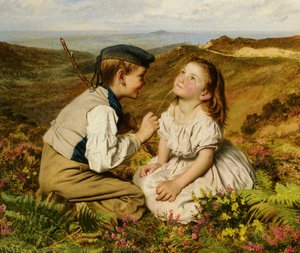 Its Touch And Go To Laugh Or No — Sophie Gengembre Anderson