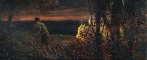 Man In A Wood — James Smetham