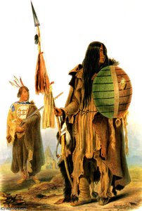 Assiniboin Indians — Karl Bodmer