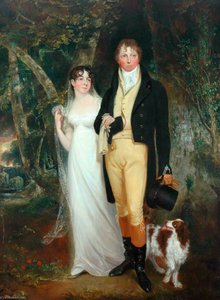 Captain And Mrs Edmund Burnham Pateshall — William Armfield Hobday