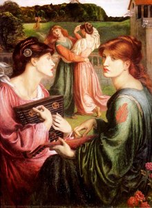 La Prairie Fleurie — Dante Gabriel Rossetti