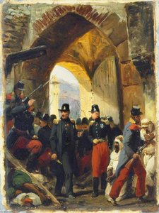 The Duc De Nemours Entering Constantine — Emile Jean Horace Vernet