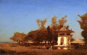 The Fountain Of The Sultan Mihrisah — Felix Francois Georges Philbert Ziem