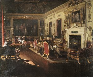 The Van Dyck Room, Wilton — Sir John Lavery
