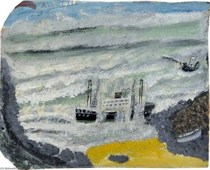 Shipwreck 2, The Wreck Of The 'alba' — Alfred Wallis
