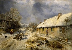 Burns's Cottage, Alloway — Samuel Bough